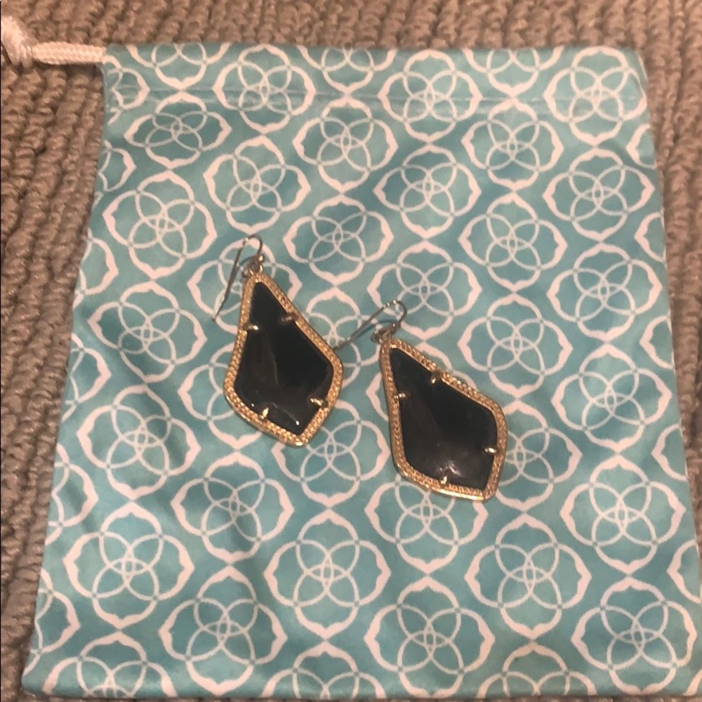 Black Kendra Scott Earrings